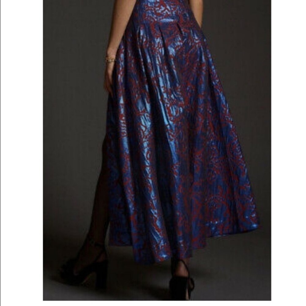 Anthropologie Maeve Shimmer Maxi Skirt - Picture 3 of 7